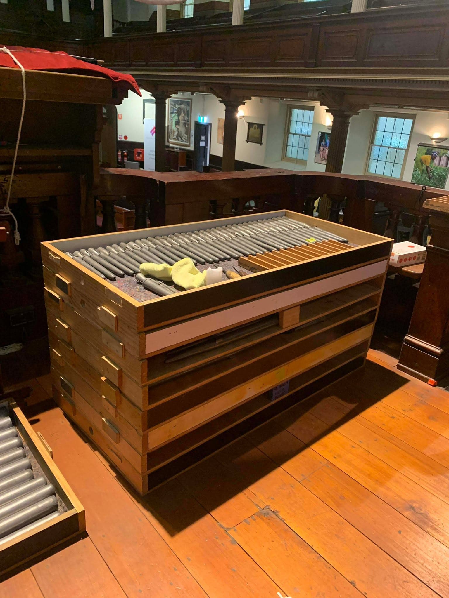 Soundboard Repairs at Pitt Street Uniting Church — photo 5 of 14