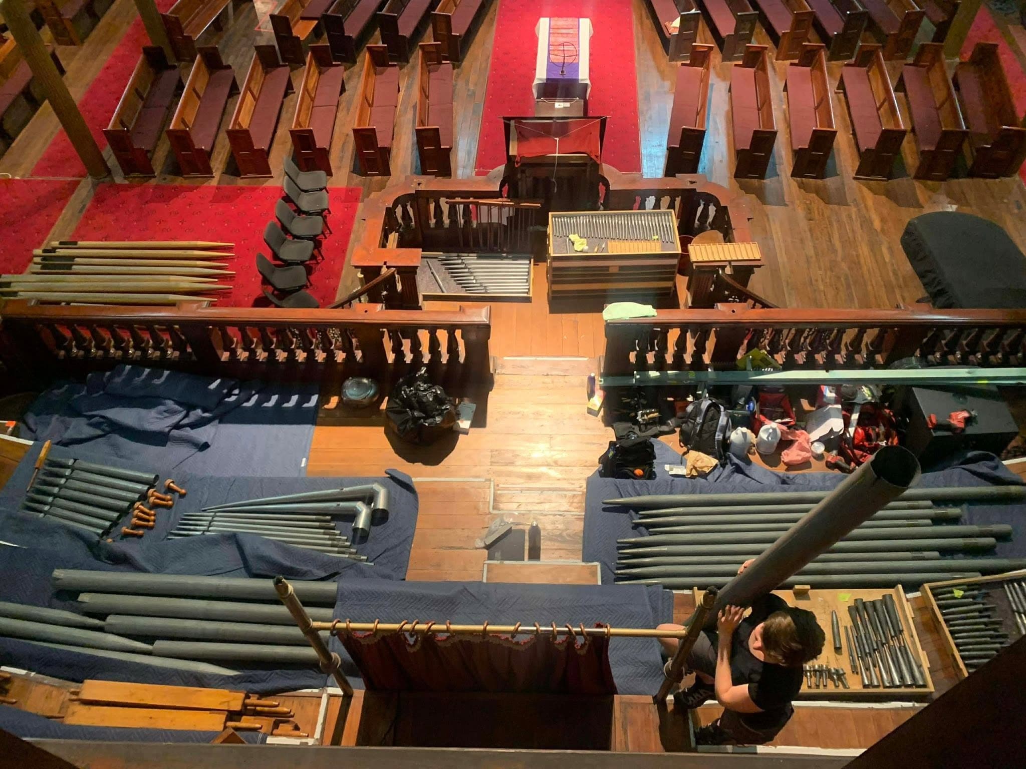 Soundboard Repairs at Pitt Street Uniting Church — photo 7 of 14